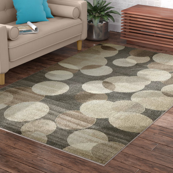 Ebern Designs Alabama Rectangle Gray Area Rug & Reviews Wayfair